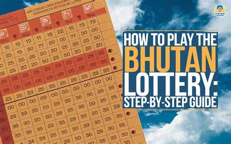 how to play bhutan lottery online|How to Play Bhutan Online Lottery and Win Nu.500,000.0.